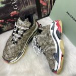 Tênis Balenciaga x Gucci Triple S Collab Canvas GG