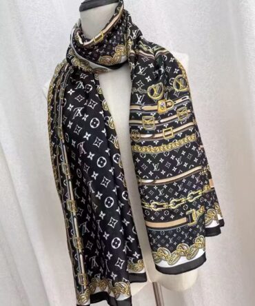 Lenço Louis Vuitton Seda