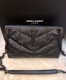 Bolsa Saint Laurent Puffer MM - Preto