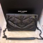 Bolsa Saint Laurent Puffer MM - Preto