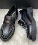 Sapato Prata Mocassim Preto