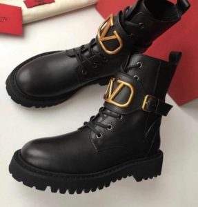 Bota Valentino Garavani Ankle -  Preto