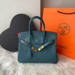 Bolsa Hermes Birkin 30 - Azul Esverdeado