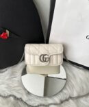 Bolsa GG Marmont Geométrica - Branco