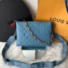 Bolsa Louis Vuitton Coussin PM Vuittamins  - Azul Claro