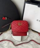 Bolsa GG Marmont Matelassê Mini - Vermelho