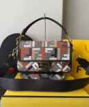 Bolsa Fendi Baguette Multicolor - Cinza