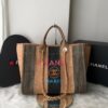 Bolsa Chanel Tote Multicolor - Marrom/Preto