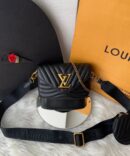 Bolsa LV Multi-Pochette New Wave - Preto/Dorado