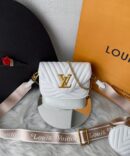 Bolsa LV Multi-Pochette New Wave - Branco/Dourado