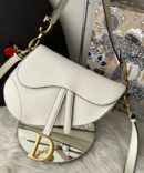 Bolsa Dior Saddle Messenger - Branco