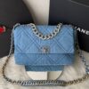 Bolsa Chanel 19 Jeans - Azul Claro