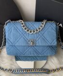 Bolsa Chanel 19 Jeans - Azul Claro