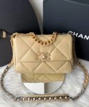 Bolsa Chanel 19 - Bege