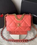 Bolsa Chanel 19 - Salmão