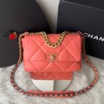 Bolsa Chanel 19 - Salmão