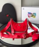 Bolsa Prada Re-Nylon - Vermelho