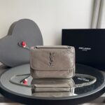 Bolsa YSL Niki - Cinza/Prata
