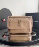 Bolsa YSL Niki G - Bege/Prata