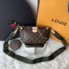 Bolsa LV Multi-Pochette Accessoires - Marrom/Verde