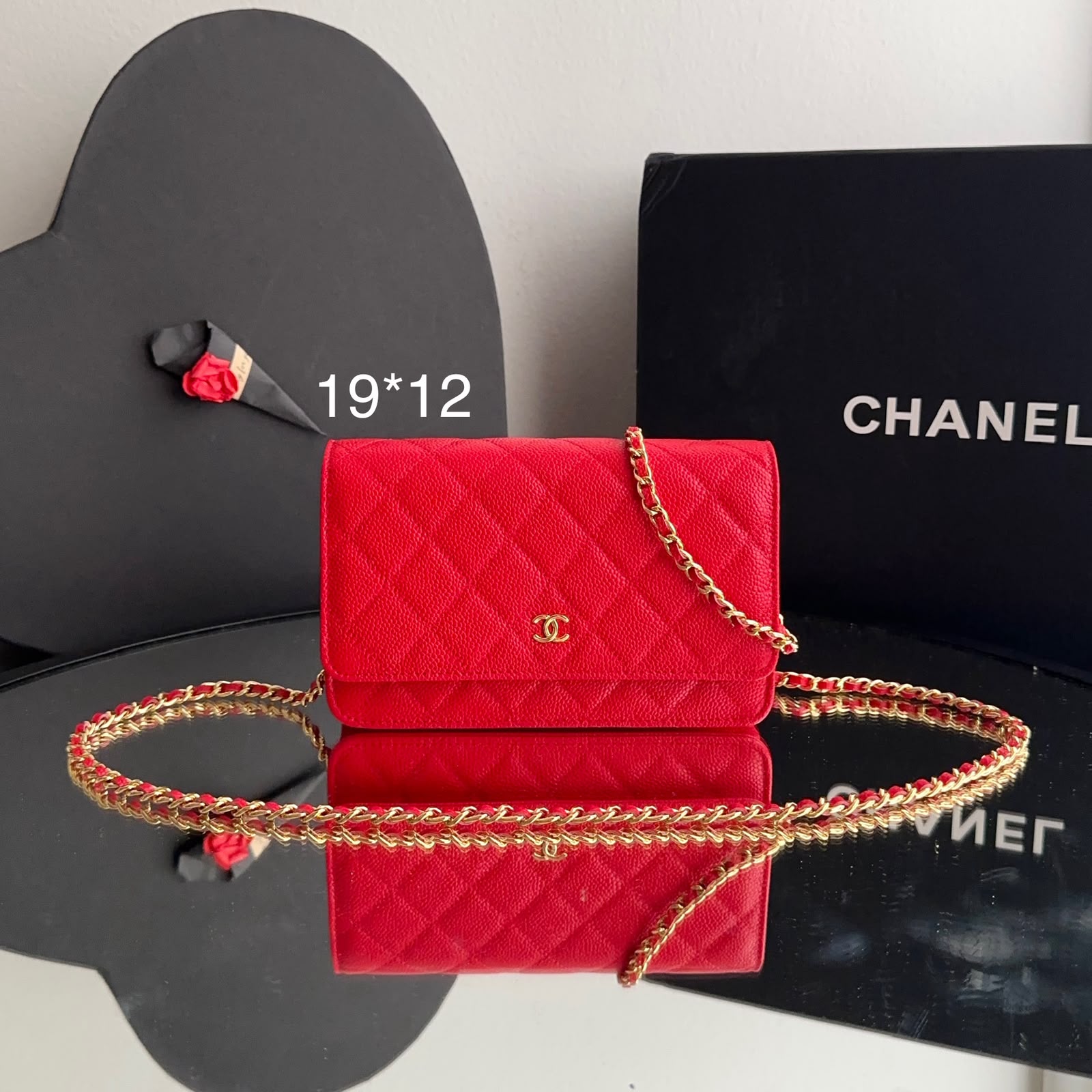 Bolsa Chanel Woc Caviar - Imagem 45