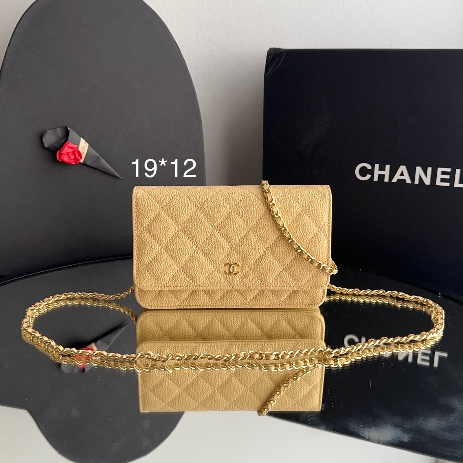 Bolsa Chanel Woc Caviar - Imagem 46