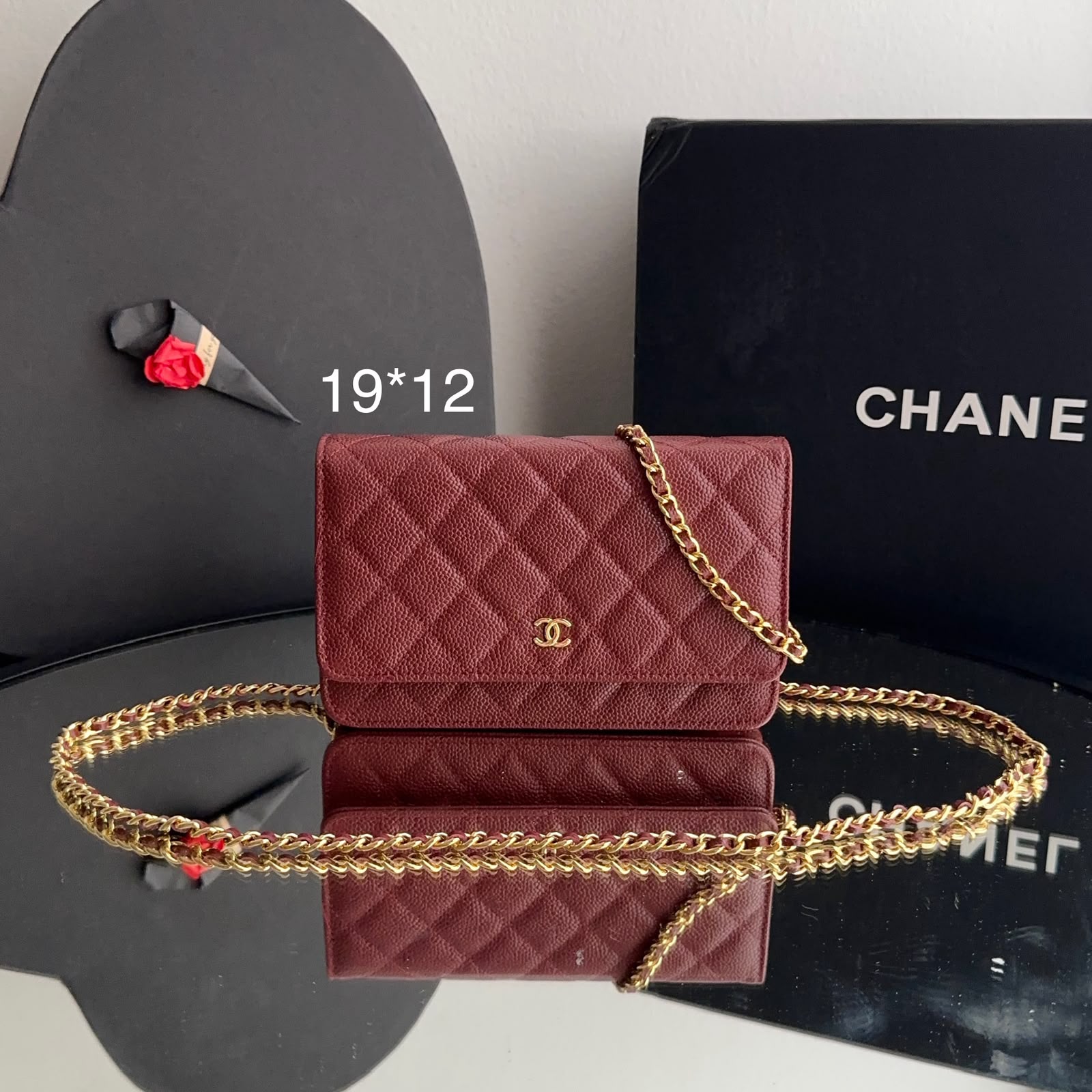 Bolsa Chanel Woc Caviar - Imagem 47
