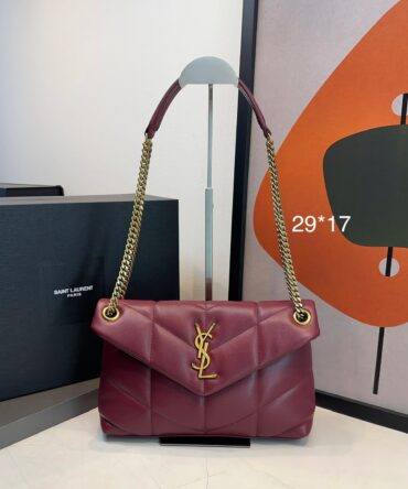 Bolsa Saint Laurent Puffer Pequena
