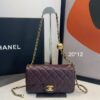 Bolsa Chanel Flap Mini-Vinho