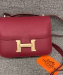 Bolsa Hermes Constance Epsom - Cereja