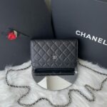 Bolsa Chanel Woc Caviar - Preto/Prata