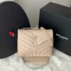 Bolsa YSL Loulou - Nude/Prata