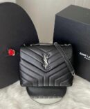 Bolsa YSL Loulou - Preto/Prata