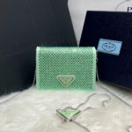 Bolsa Prada Cristais Mini - Verde