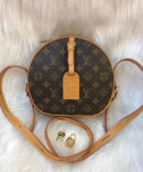  Bolsa Louis Vuitton Boite Chapeau Souple MM - Oferta - Marrom/Bege