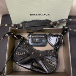 Bolsa Balenciaga Le Cagole XS - Preto