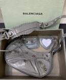 Bolsa Balenciaga Le Cagole XS - Cinza