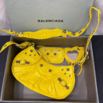 Bolsa Balenciaga Le Cagole XS - Amarelo