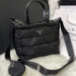 Bolsa Prada Tote Matelassê System  - Preto