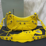 Bolsa Balenciaga Le Cagole S - Amarelo