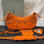 Bolsa Balenciaga Le Cagole S - Laranja