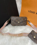 Bolsa Louis Vuitton Félice Strap - Marrom