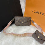 Bolsa Louis Vuitton Félice Strap - Marrom