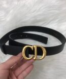 Cinto Dior Saddle Belt Preto - Oferta