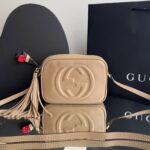 Bolsa GG Disco Soho-Bege