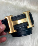 Cinto Hermès Constance Preto