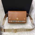 Bolsa Burberry Tiracolo Note - Caramelo