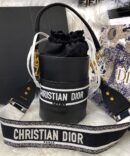 Bolsa Dior Bucket Vibe Pequena Preta