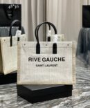 Bolsa Saint Laurent Rive Gauche - Bege