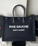 Bolsa Saint Laurent Rive Gauche - Preto